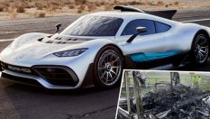 Най-скъпият Mercedes изгоря мистериозно