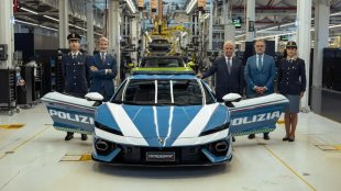 Италианската полиция се сдоби и с Lamborghini Temerario