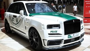 Полицията в Дубай подкара тунингован Rolls-Royce Cullinan