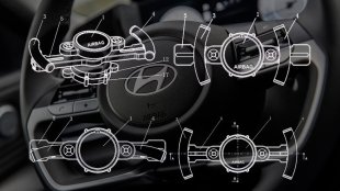 Hyundai направи волан, който си променя формата