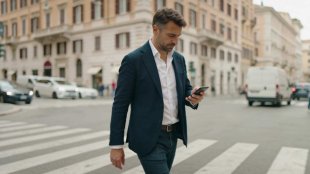 В Италия ще глобяват пешеходци, гледащи телефона си, докато пресичат