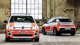 Renault 5 E-Tech стана полицейски автомобил