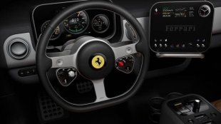Ferrari разкри името и интериора на първото си EV
