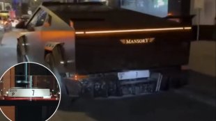 Най-скъпият регистрационен номер украси брутален Tesla Cybertruck