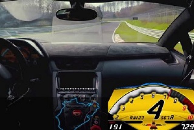 Aventador SV се пробва на Нюрбургринг