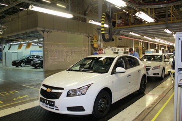 В Русия започна производството на Chevrolet Cruze