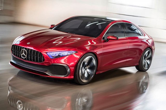 Атрактивният Mercedes Concept A Sedan дебютира в Шанхай