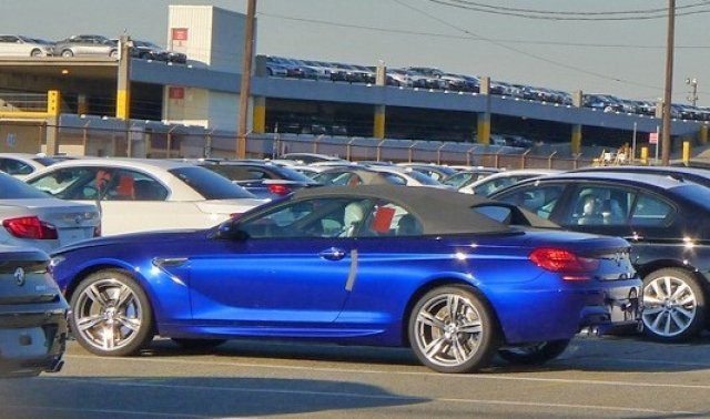 BMW M6 Convertible бе хванат от папараците
