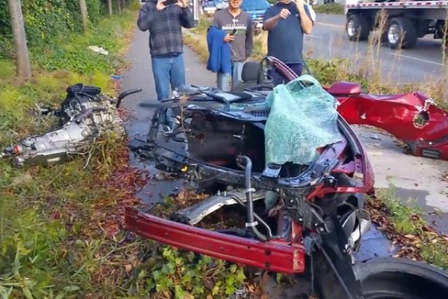 Роден с късмет - брутална катастрофа без жертви