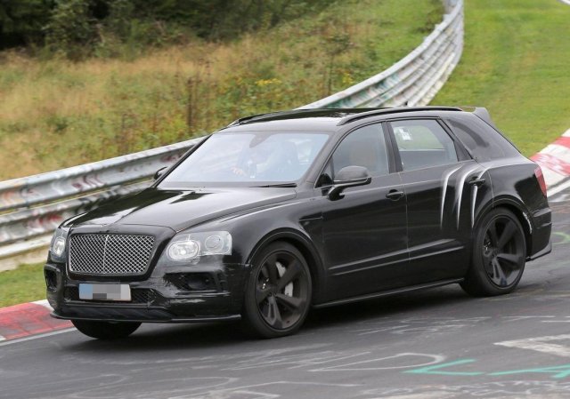 Bentayga на стероиди тества Bentley 