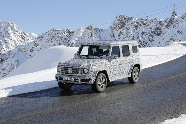 Новата G-Class е все по-близо до премиерата си