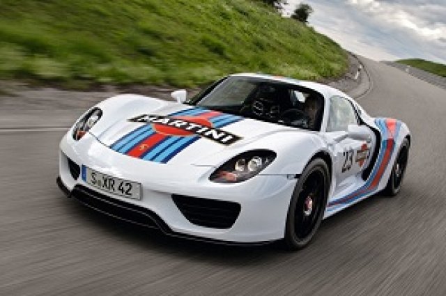 Porsche вдига мощността на 918 Spyder