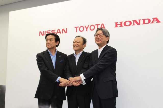 Toyota, Nissan и Honda инвестират във водородни станции