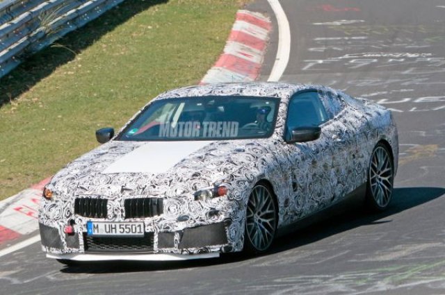 Спипаха бъдещото BMW 8-Seriеs на „Нюрбургринг”