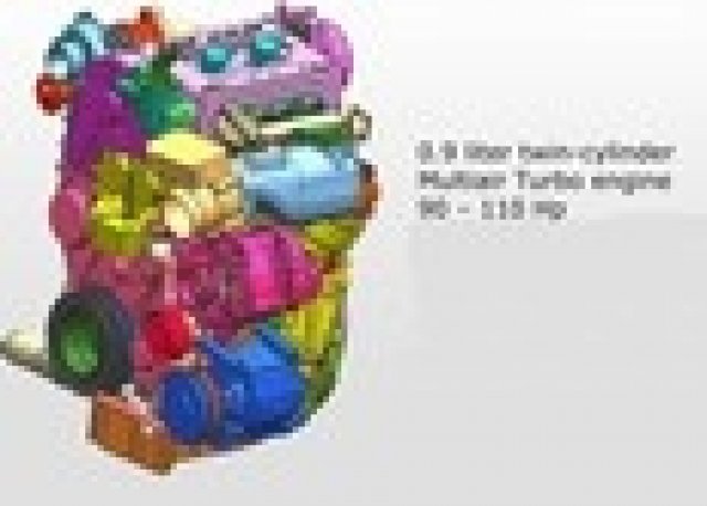 Fiat разработва ефективни и мощни двуцилиндрови двигатели