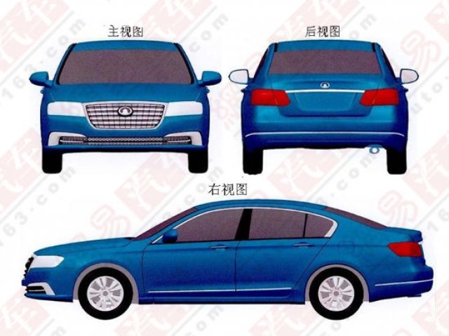 Great Wall патентова голям седан