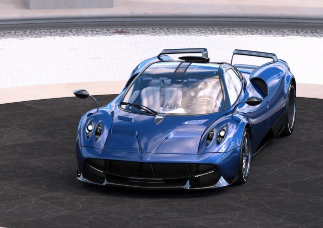 Pagani показа специална Huayra