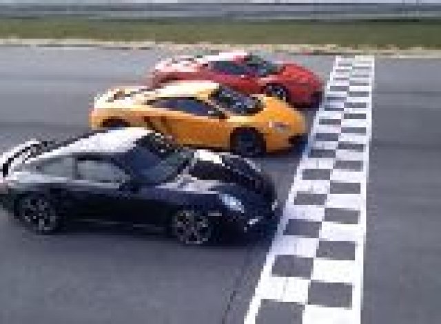McLaren MP4-12C VS Ferrari 458 Italia и Porsche 911 Turbo