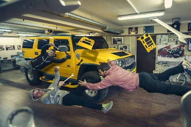 Vilner показа плажен Hummer H2