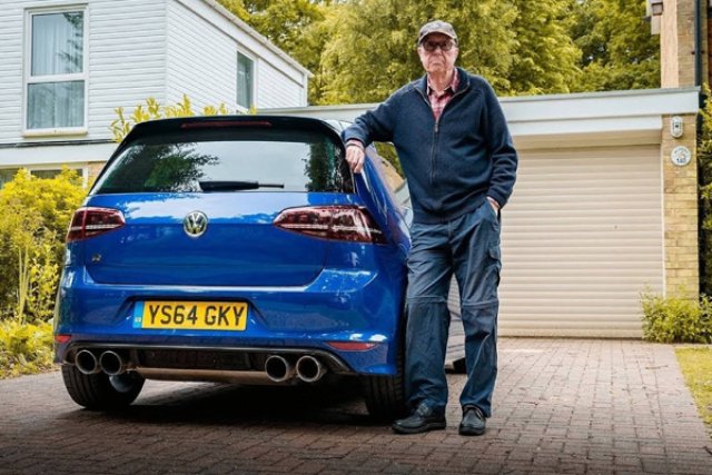 75-годишен удвои мощността на Golf R