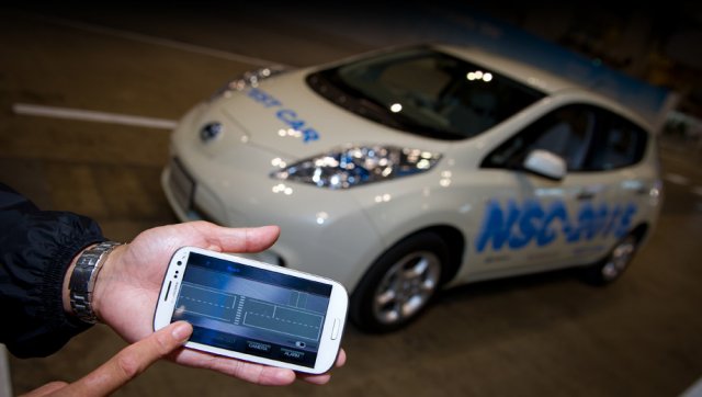 Nissan със собствена система за паркиране без шофьор