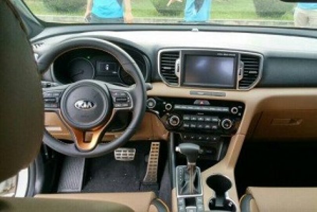 Интериорът на Kia Sportage