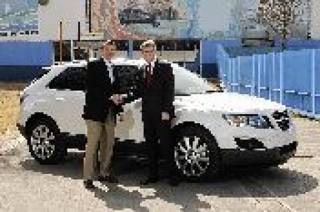 Първият Saab 9-4X отива в музея