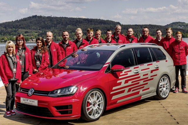 VW показа „горещо” комби с 335 к.с.