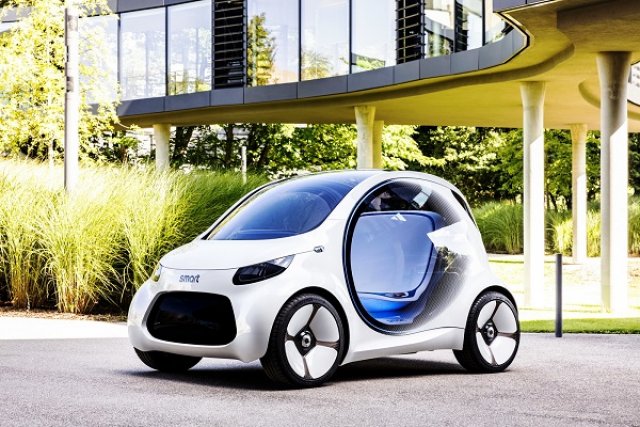 Smart направи автомобил без волан и педали
