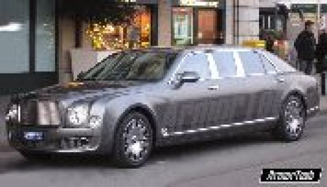 Разпънат, брониран Mulsanne