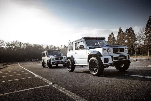 Наистина ли Suzuki Jimny е умалена G-Class?