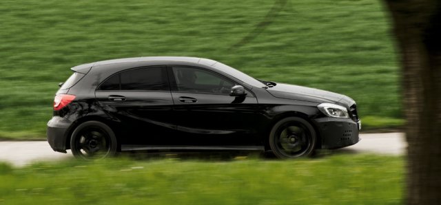 Mercedes A 45 AMG без маскировка