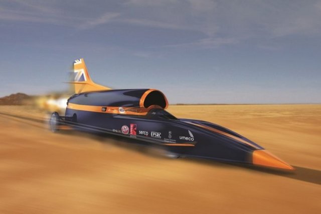 Bloodhound SSC се прицели в бариерата от 1000 мили/час