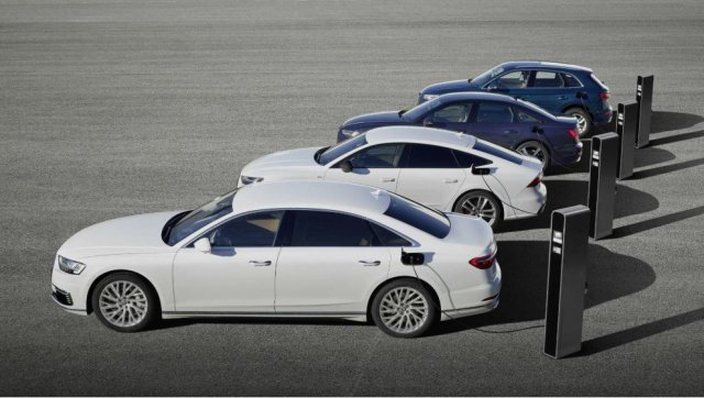 Audi ще предлага плъг-ин хибриди във всички класове