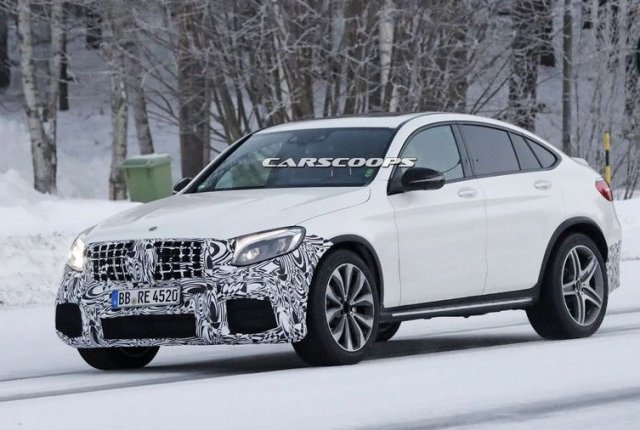 Mercedes-AMG тества свирепо GLC 63 Coupe