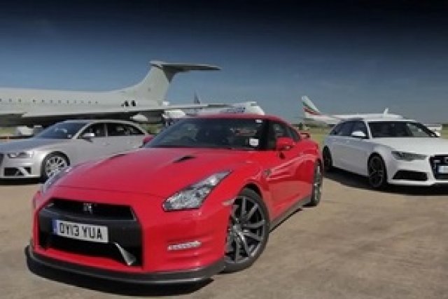 RS6, RS4 и GT-R в дуел