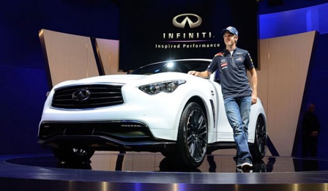 Ще правят серийно Infiniti FX Sebastian Vettel
