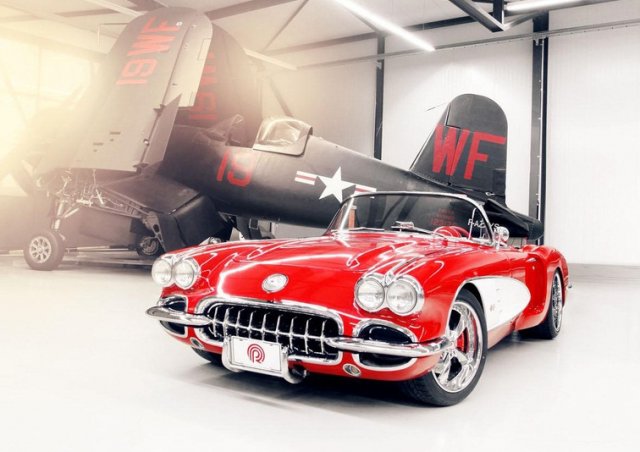Corvette от 1959 г. се превърна в ретро-звяр 