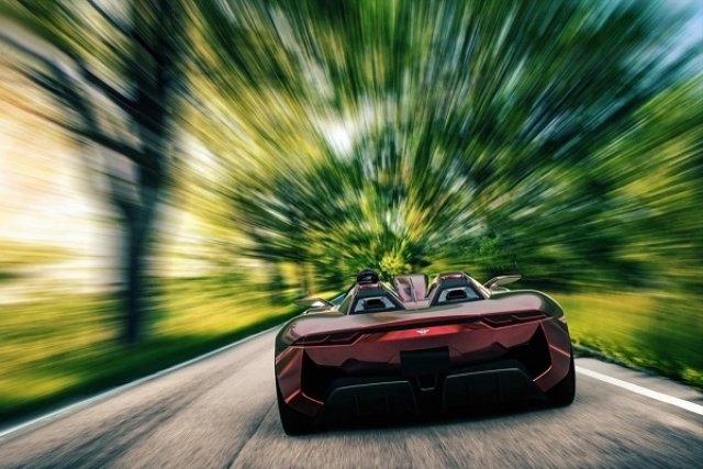 Американци показаха карбонов Звяр