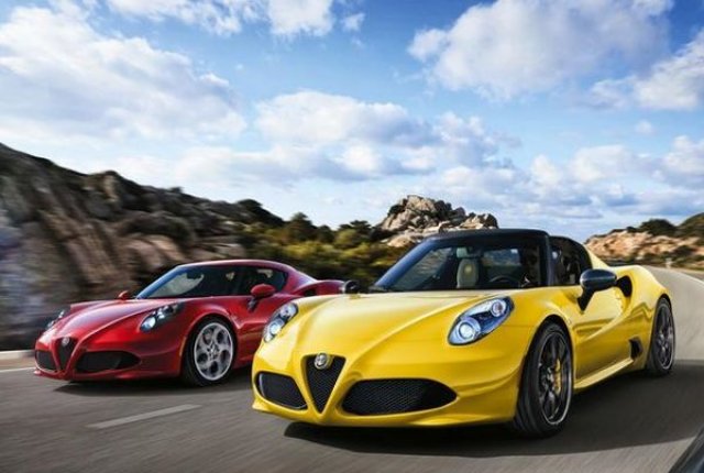 Alfa Romeo обяви цената на 4C Spider