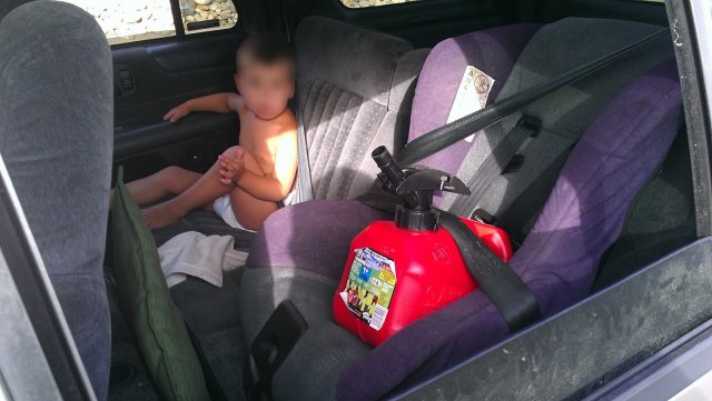 Най-безотговорната майка на пътя