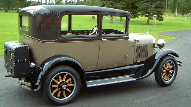 Юха Канкунен и неговият Ford Model A от 1929 година