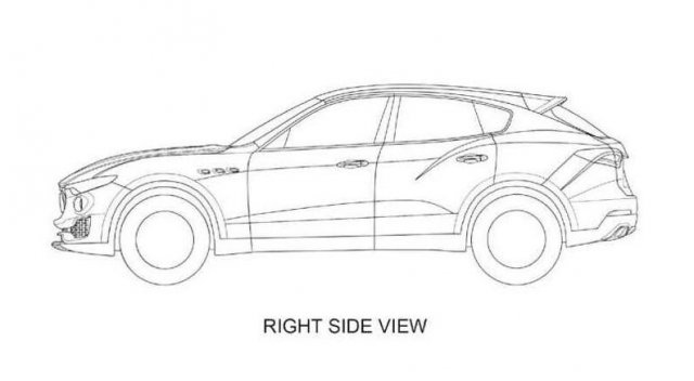 Maserati патентова дизайна на Levante