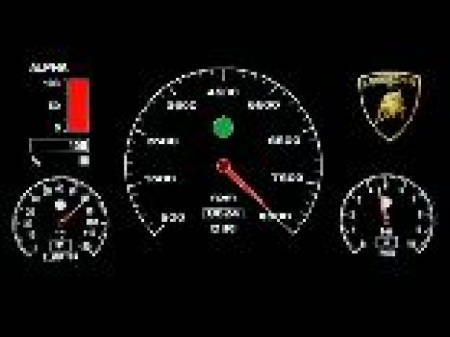 Сърцето на Lamborghini Aventador - звук и картина