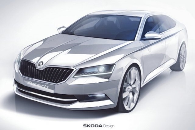 Спортната Skoda Superb ще се отличава само на външен вид