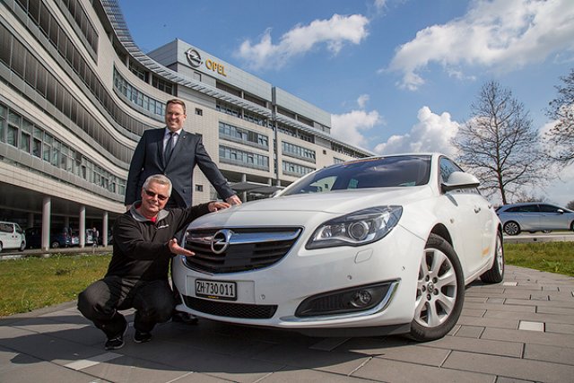 Opel Insignia постави рекорд по икономичност