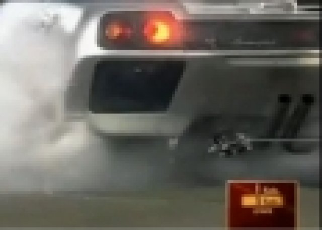 Мускули срещу Lamborghini Diablo