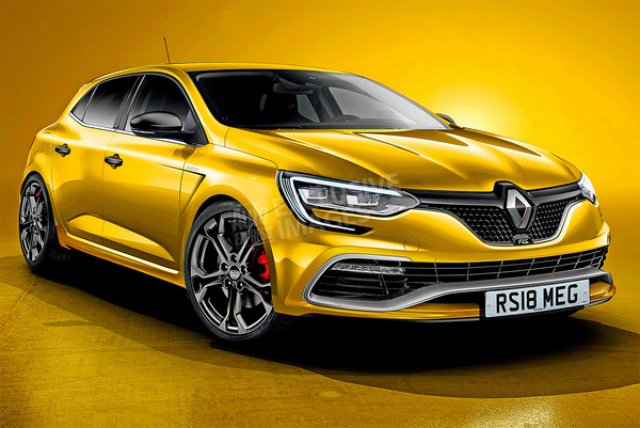 Новото Renault Megane RS - 300 к.с. и предно предаване