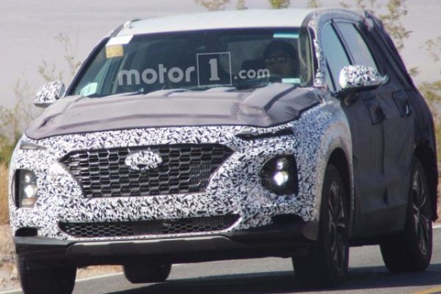 Папараци разкриха новия Hyundai Santa Fe