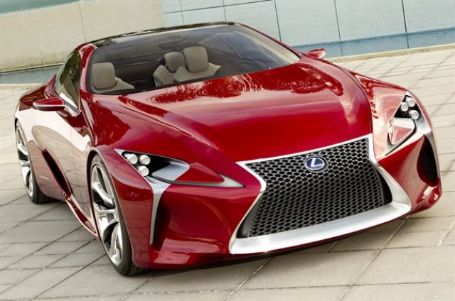 Нови снимки на Lexus LF-Lc